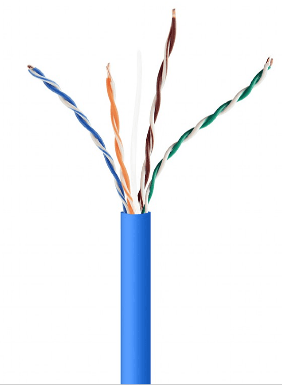 ROLA CABLU UTP GEMBIRD, Cat5e, 305m, Cupru-Aluminiu, Solid, AWG24, blue, "UPC-5004E-SOL-B" — miniatură