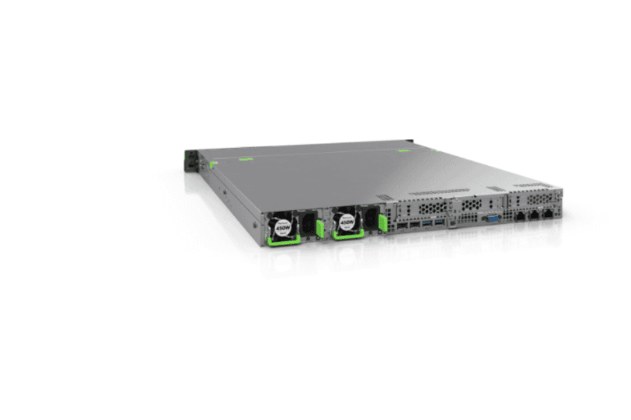 Fujitsu PRIMERGY RX1330 M4 LFF-4 Xeon E-2124 16GB noHDD 2x1Gb 1x450W 1YOS, "VFY:R1334SC320IN" — miniatură