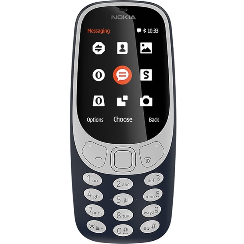 Nokia 3310 DS Dark Blue 2G/2.4/16MB/2MP/1200mAh "A00028096/"