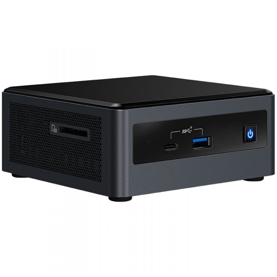 Intel NUC 10 Performance kit NUC10i3FNHN with Intel Core i3-10110U,&nbsp; M.2 and 2.5" Drive,&nbsp; HDMI 2.0a; USB-C (DP1.2), w/ no codec, no cord, "BXNUC10I3FNHN"