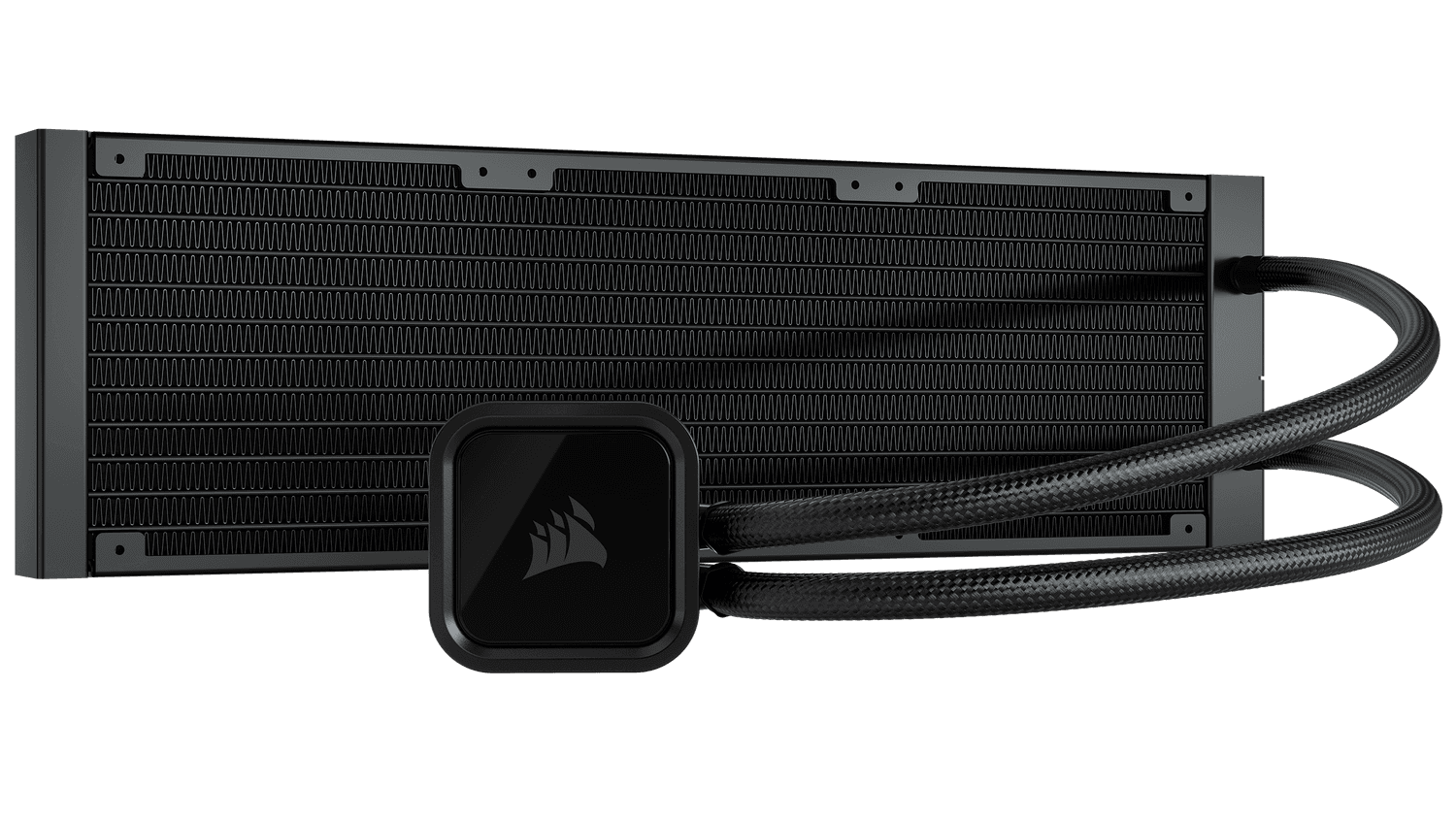 Cooler Corsair "iCUE H150i RGB ELITE", skt universal, racire cu lichid, ventilator 120 mm x 3, 1850 rpm, iluminat RGB, "CW-9060060-WW" — miniatură