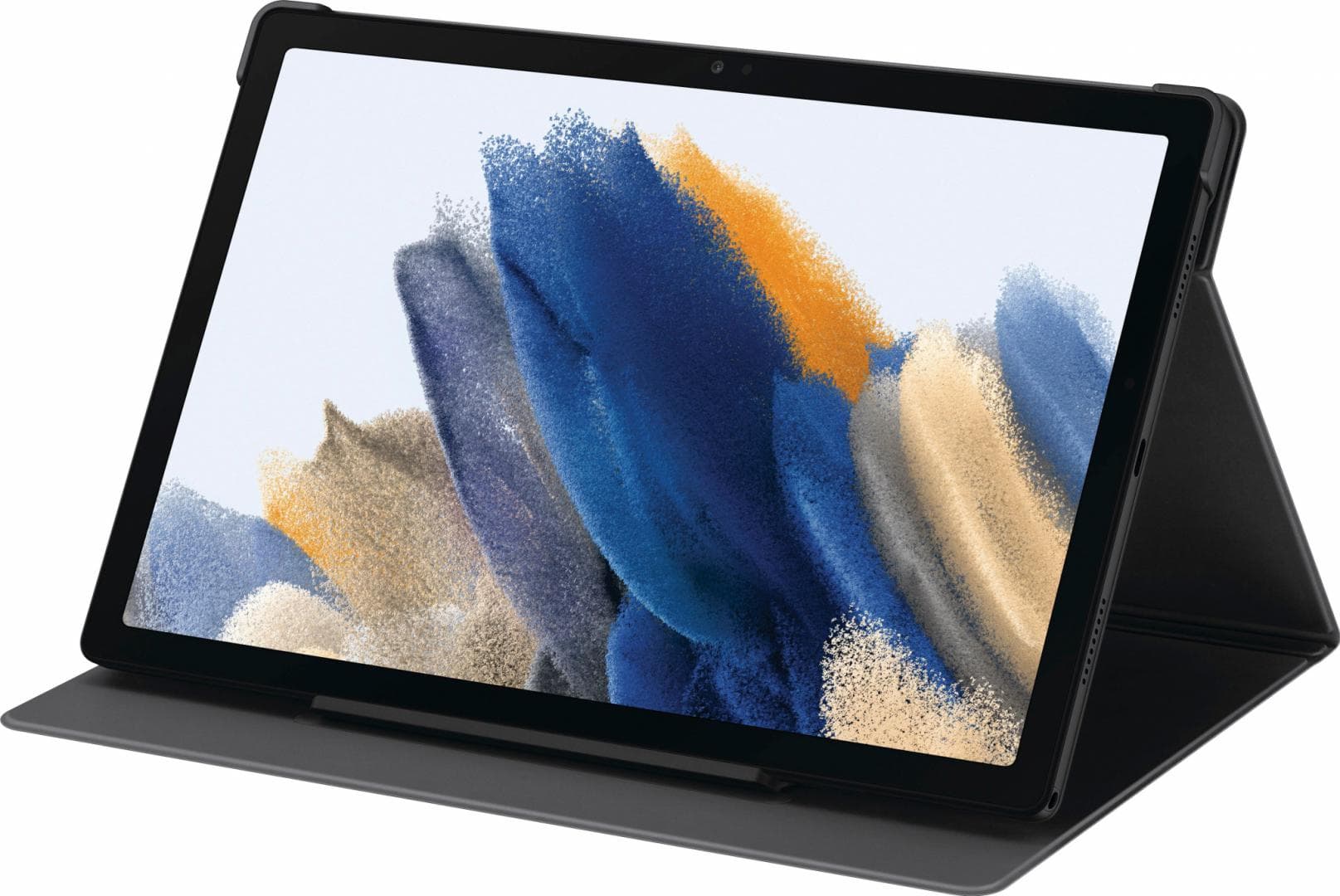 Galaxy Tab A8; Book Cover; Dark Gray "EF-BX200PJEGWW"