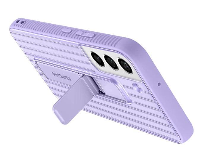 Galaxy S22; Protective Standing Cover; Lavender "EF-RS901CVEGWW" — miniatură