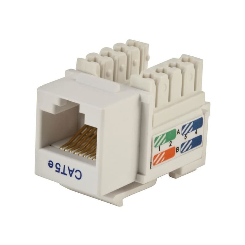 Keystone cat5e UTP , tool free - EMTEX, "KJ5e-UTP-EMT"