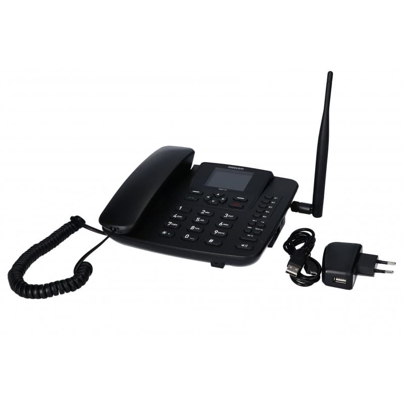 TELEFOANE MaxCom MM41D Comfort - dislay 2.8", Android - Dual band WIFI / Hotspot WIFI si port WAN LTE, "MM41D Black" — miniatură