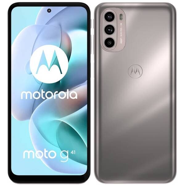 SMARTphone Motorola Moto g41 OLED NFC Dual SIM 128/6GB 5000 mAh Pearl Gold, "PAS40014RO"