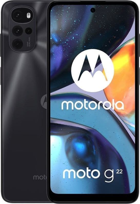 SMARTphone Motorola Moto g22 NFC Dual SIM 64/4GB 5000 mAh Cosmic Black, "PATW0005PL"