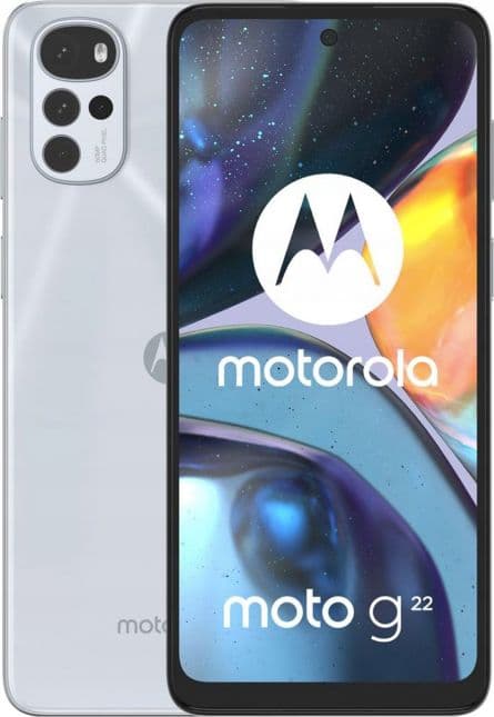 SMARTphone Motorola Moto g22 NFC Dual SIM 64/4GB 5000 mAh Pearl White, "PATW0020PL"