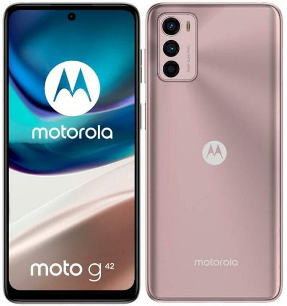 SMARTphone Motorola Moto g42 OLED Dual SIM 128/4GB 5000 mAh Metallic Rose, "PAU00019PL"