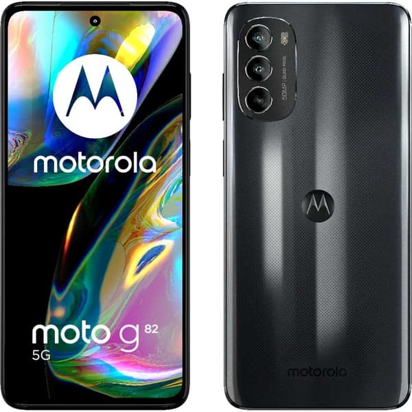 SMARTphone Motorola Moto g82 5G OLED Dual SIM 128/6GB 5000 mAh Meteorite Grey, "PAUA0016PL"