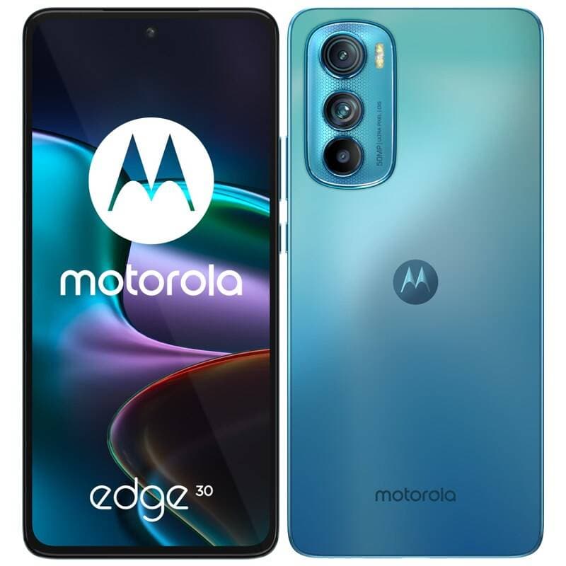 SMARTphone Motorola Edge 30 5G OLED Dual SIM 128/8GB Aurora Green, "PAUC0047PL"