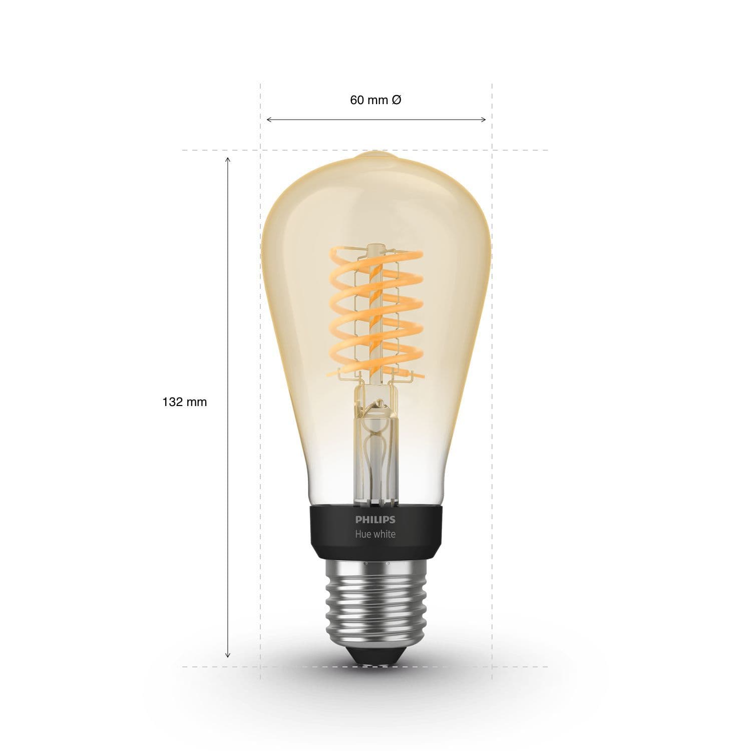 Smart Home Philips HueW xW Fil ST64 E27 EU -, "PHT13951" — miniatură