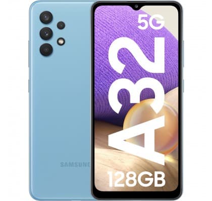 SmartPhone Samsung A32 A326 5G Dual Sim 4GB RAM 128GB Awesome Blue, "PHT15041"