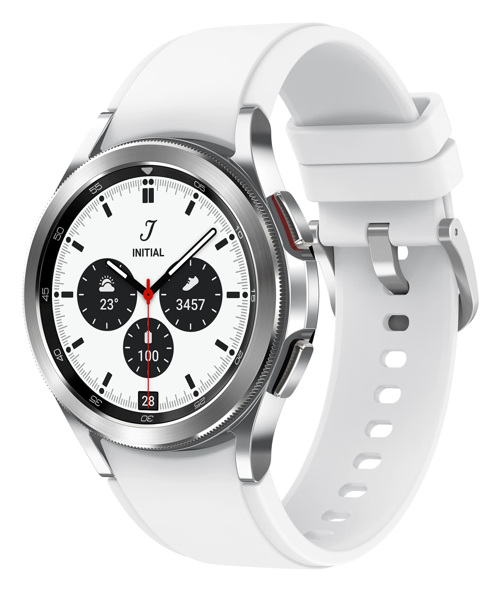 Smartwatch Samsung SM-R880 Galaxy Watch 4 Classic (42mm) Silver, "PHT15113"