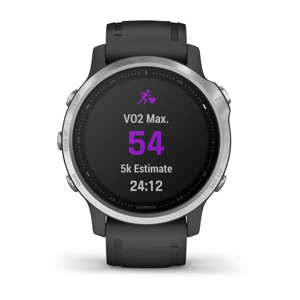 Smartwatch Garmin Fenix 6S Silver Black, "PHT15180" — miniatură