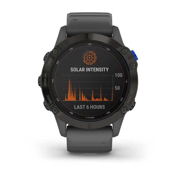 Smartwatch Garmin Fenix 6 Pro Solar Black, "PHT15184" — miniatură