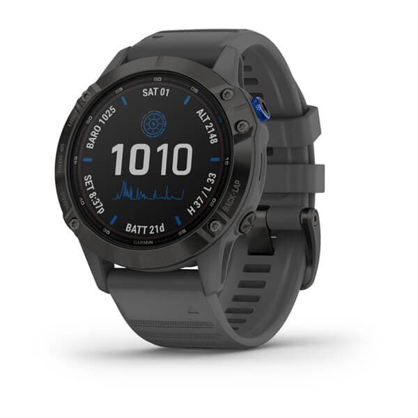 Smartwatch Garmin Fenix 6 Pro Solar Black, "PHT15184"