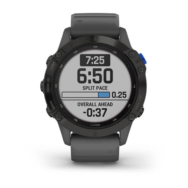 Smartwatch Garmin Fenix 6 Pro Solar Black, "PHT15184" — miniatură