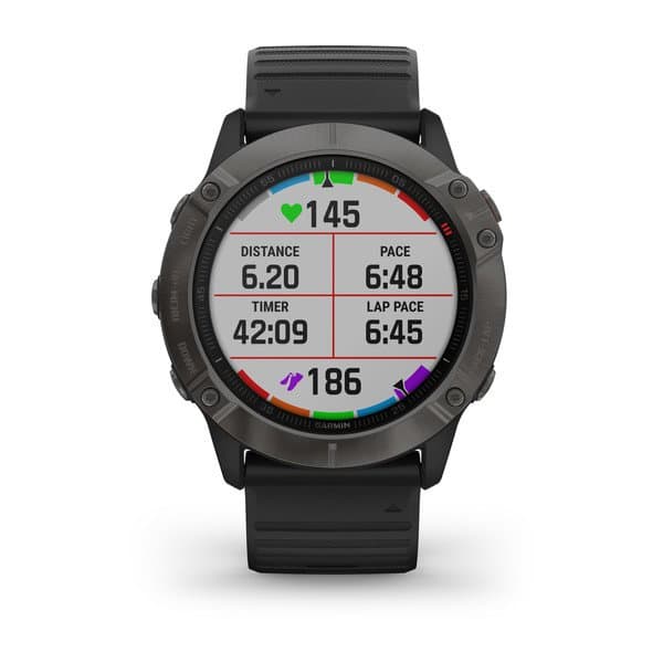 Smartwatch Garmin Fenix 6X Sapphire Carbon, "PHT15614" — miniatură
