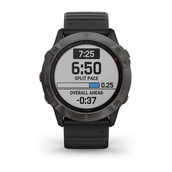 Smartwatch Garmin Fenix 6X Sapphire Carbon, "PHT15614" — miniatură