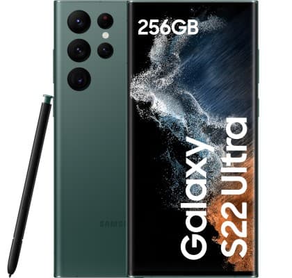 SmartPhone Samsung S22 Ultra S908 5G 12GB RAM 256GB Dual SIM Green, "PHT15722"