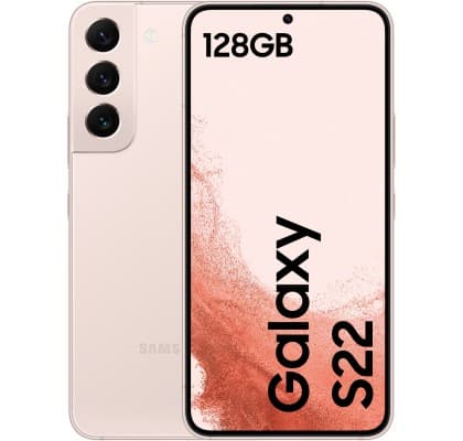 SmartPhone Samsung S22 S901 5G 8GB RAM 128GB Dual SIM Pink Gold, "PHT15737"