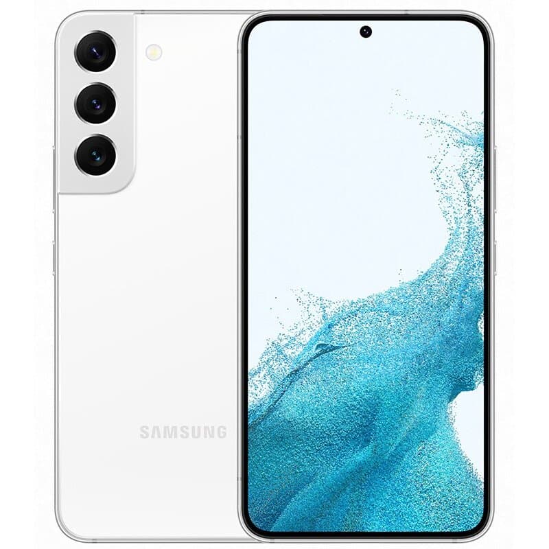 SmartPhone Samsung S22 S901 5G 8GB RAM 256GB Dual SIM Phantom White, "PHT15743"