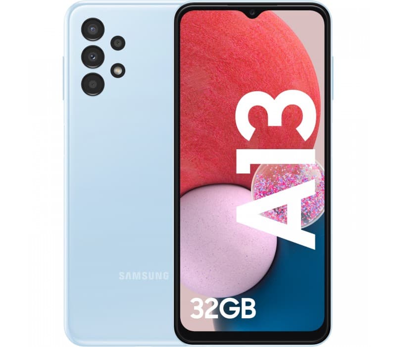 SmartPhone Samsung A13 A137 4G 3GB RAM 32GB Dual Sim Light Blue, "PHT16021"