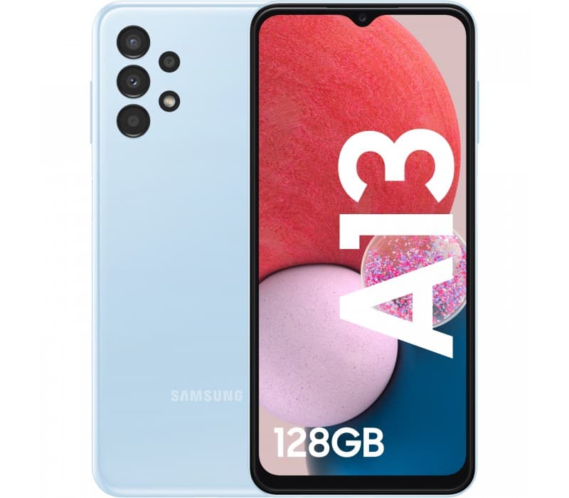 SmartPhone Samsung A13 A137 4G 4GB RAM 128GB Dual Sim Light Blue, "PHT16025"