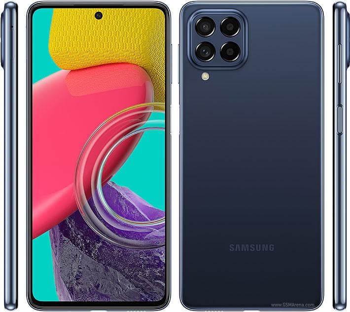 SAMSUNG M53 5G M536 6.7" 6GB 128GB DS BL, "SM-M536BZBD"