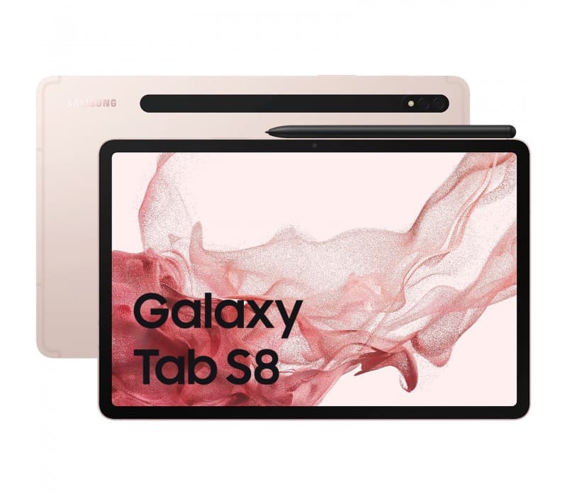 Samsung Galaxy Tab S8 Pink Gold WiFi/11/OC/8GB/128GB/12MP/13MP+6MP/8000mAh "SM-X700NIDAEUE"