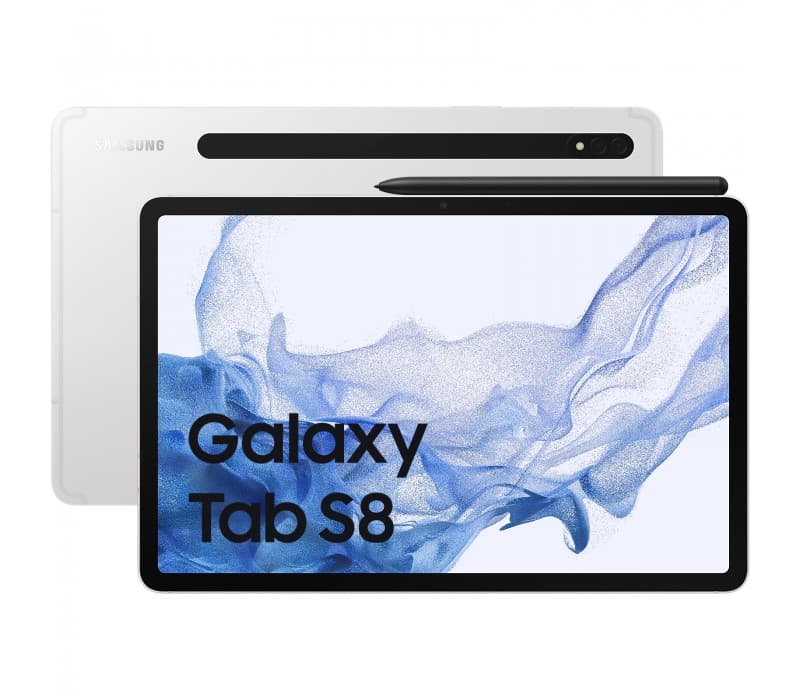 Samsung Galaxy Tab S8 Silver WiFi/11/OC/8GB/128GB/12MP/13MP+6MP/8000mAh "SM-X700NZSAEUE"