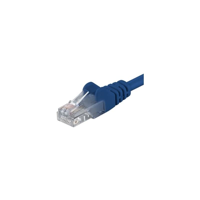 Patchcord UTP RJ45-RJ45 Cat.6, 10m, albastru, "UTP-6-10-BL"