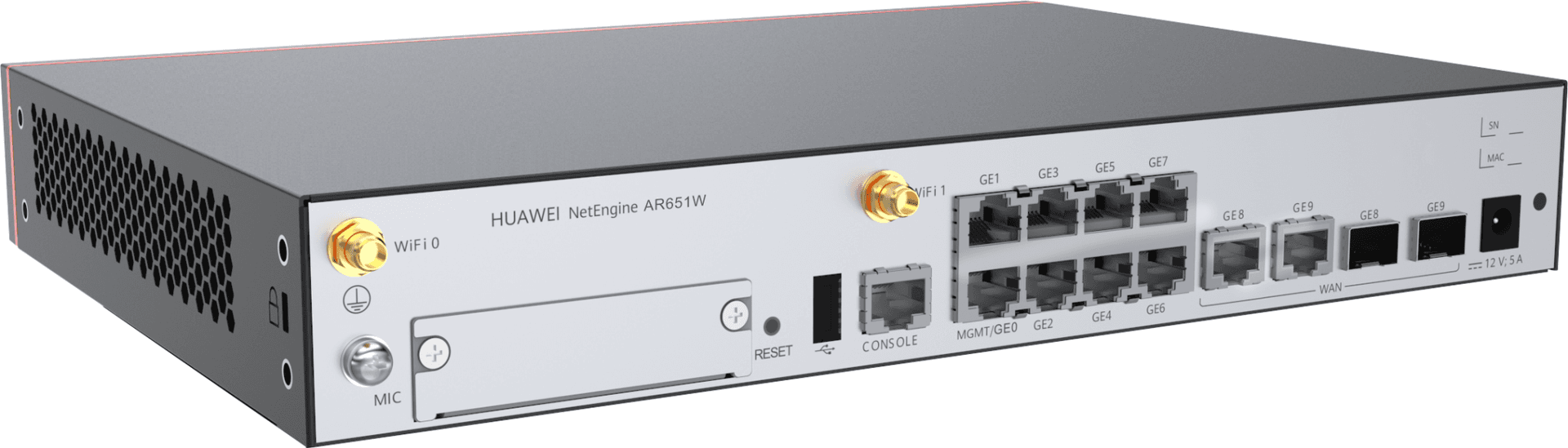 ROUTER HU AR651W, 2P GB WAN, 8P GB LAN "000000000050010485" — miniatură