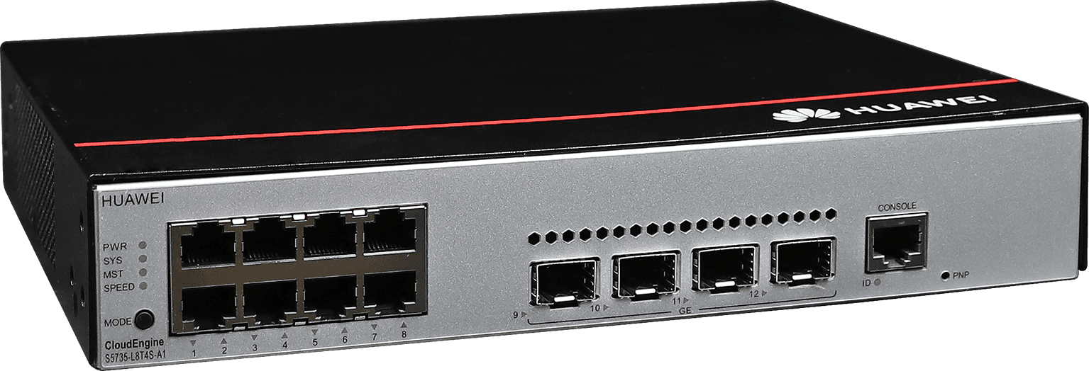 SWITCH HU S5735-L8T4S-A1 8P GB, 4SFP, L2 "000000000098011284" — miniatură