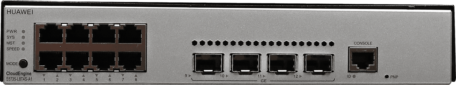 SWITCH HU S5735-L8T4S-A1 8P GB, 4SFP, L2 "000000000098011284" — miniatură