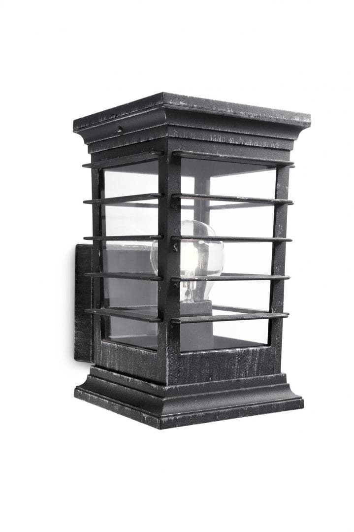 Patio wall lantern grey 1x60W 230V "000008718696169827" — miniatură