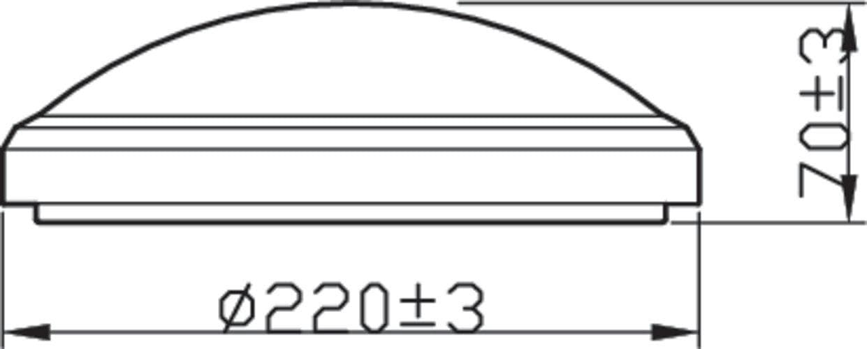 DORIS CL257 EC RD 6W 27K W HV IP44 06 "000008718699758783" — miniatură