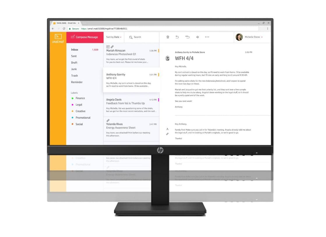 HP P24h G4 FHD Height Adjust Monitor 23.8inch Anti-Glare IPS Black 16:9 1920 x 1080 60 Hz 5ms 178 / 178 250 nits 1000:1 93 PPI CG:72, "7VH44AA#ABB" — miniatură