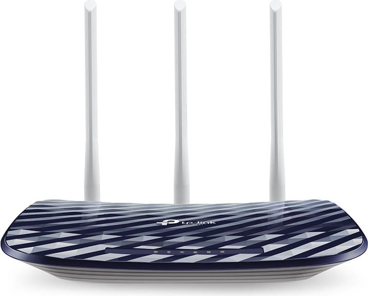 ROUTER TP-LINK wireless 750Mbps, 4 porturi 10/100Mbps, 2 antene externe, Dual Band AC750, "Archer C20" 45504898 45504898