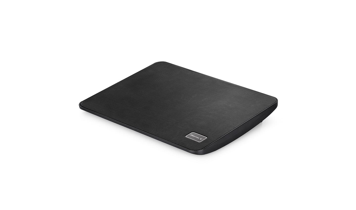 STAND DEEPCOOL notebook 15.6" WINDPAL MINI, sita metal, fan 14cm, blue LED, black, "DP-N114L-WDMI" /45503018 — miniatură