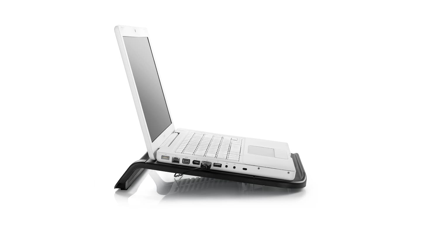 STAND DEEPCOOL notebook N200, 15.6", sita aluminiu, fan 12cm, black, "DP-N11N-N200" /45500858/199 001 001/150942.1/CPDN200 — miniatură