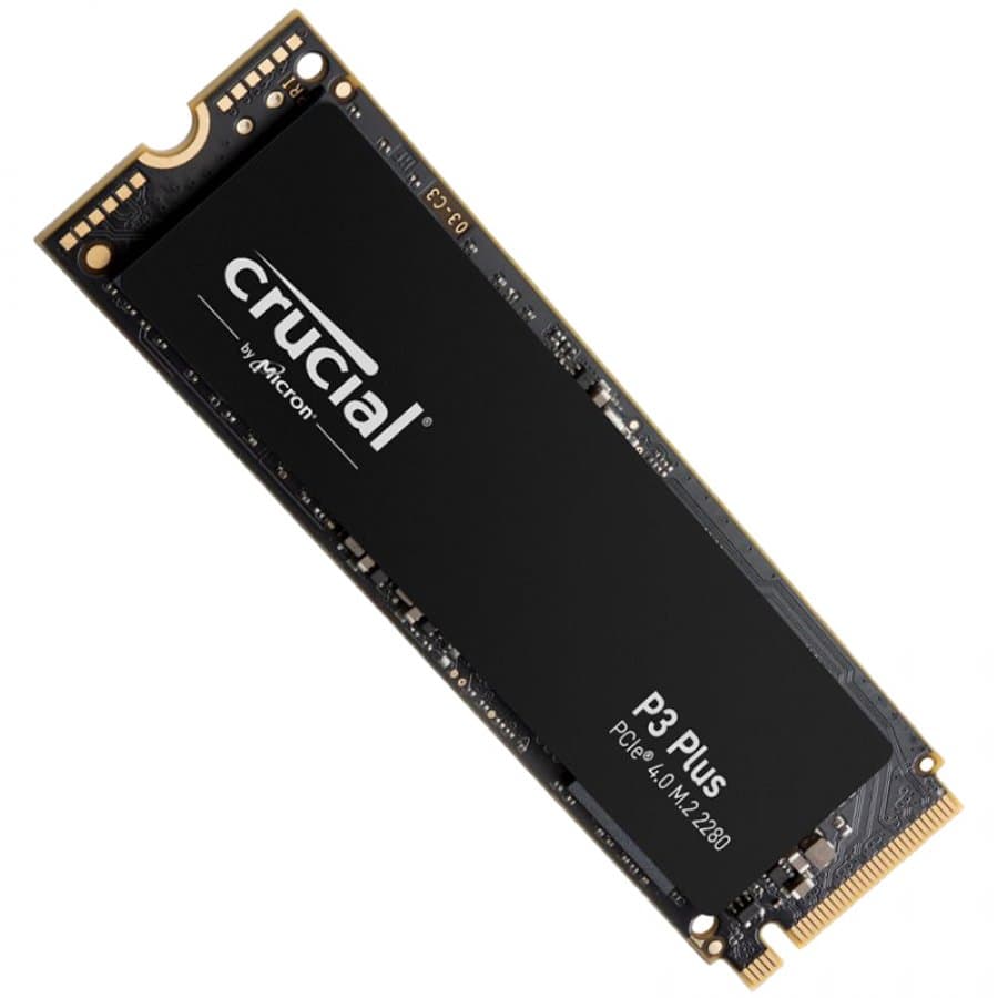 Crucial SSD P3 Plus 2000GB/2TB M.2 2280 PCIE Gen4.0 3D NAND, R/W: 5000/4200 MB/s, Storage Executive + Acronis SW included "CT2000P3PSSD8"