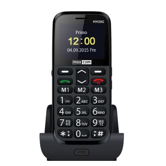 MM38D Comfort FIX+GSM, Display color 2.2", camera 2MP "MM38D Black"