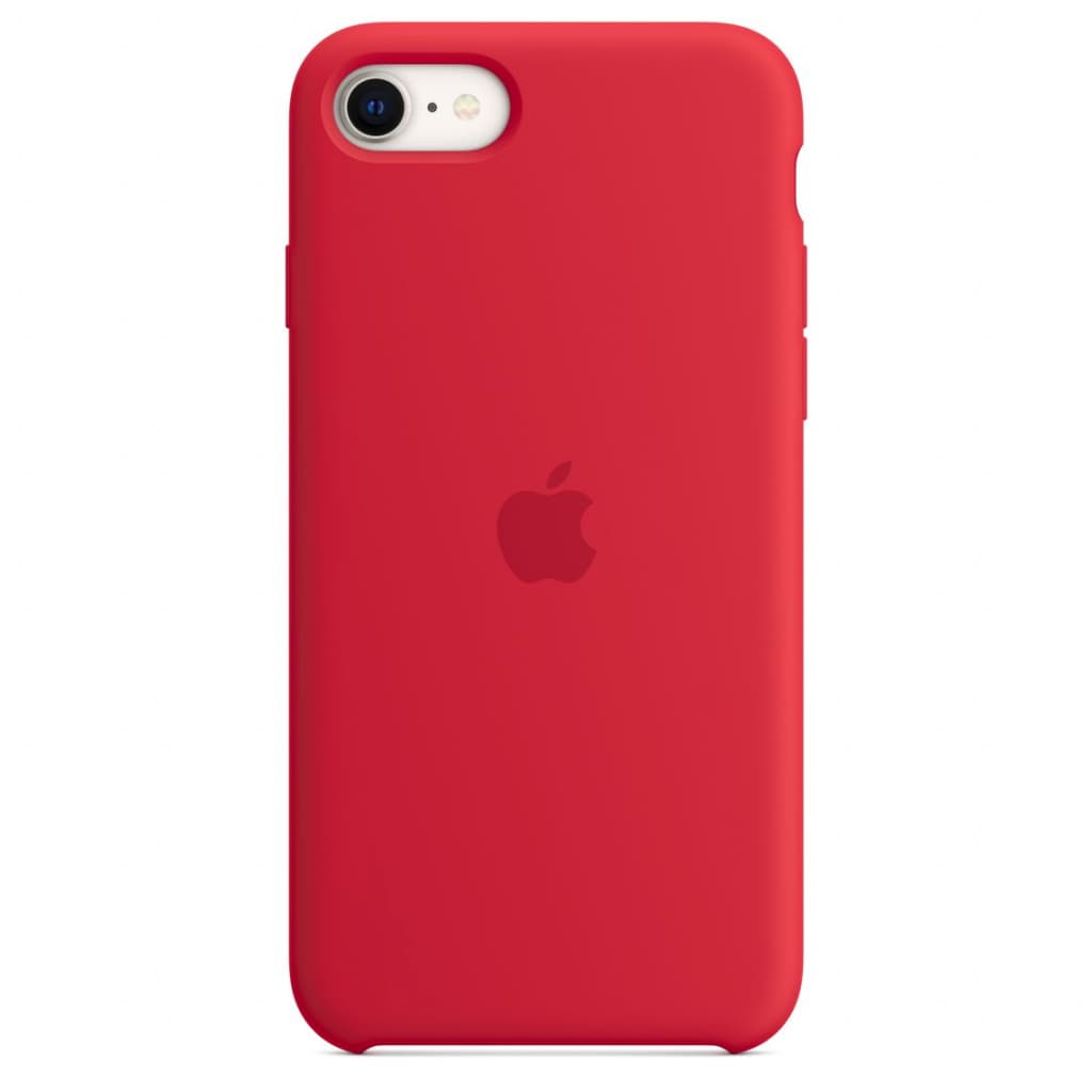 HUSA SMARTPHONE Apple pentru Iphone SE3, material flexibil silicon, rosu "mn6h3zm/a"