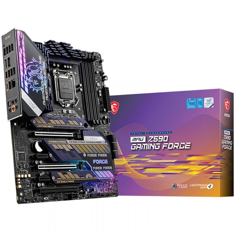 MSI MPG Z590 GAMING FORCE ATX DDR4 LGA 1200, "MPG Z590 GAMING FORCE"