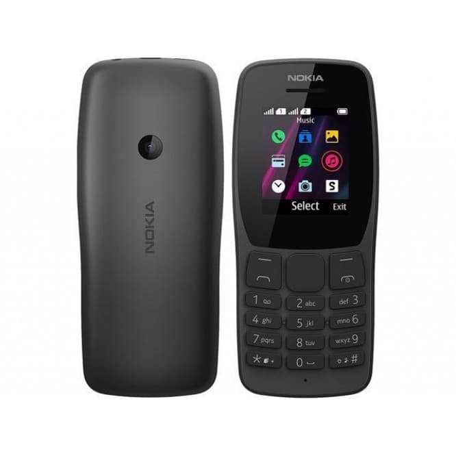 Nokia 110 2019(GSM) 1.77" 4MB 4MB SS BK "NK1102019DSBK"