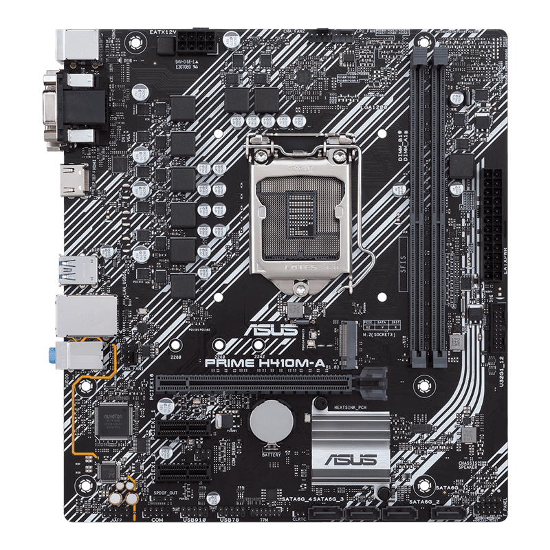 MB ASUS INTEL PRIME H410M-A/CSM "PRIME H410M-A-CSM" — miniatură