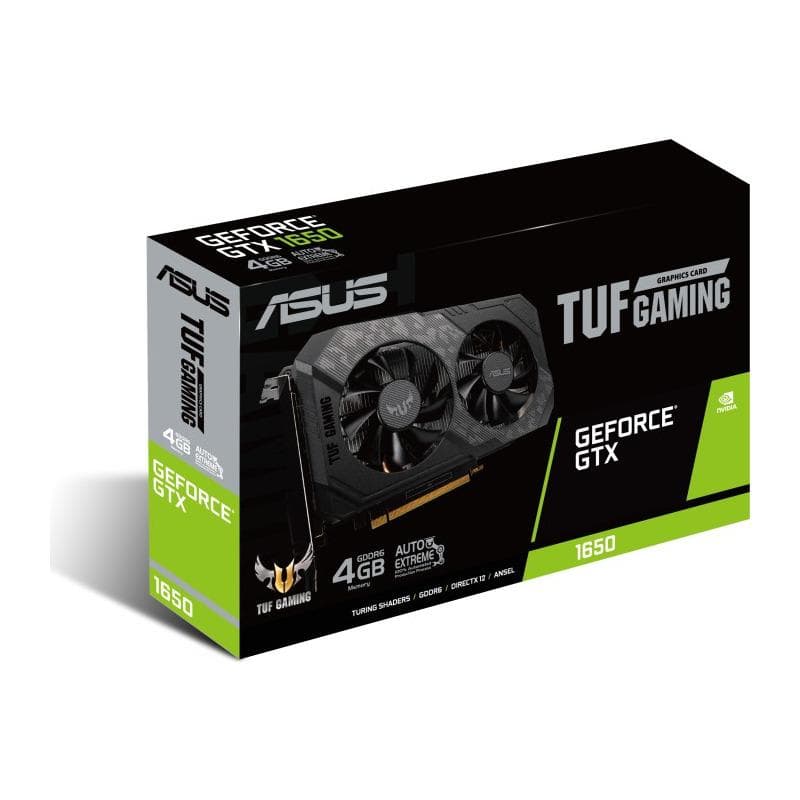Asus TUF Gaming GTX 1650 4GB "TUF-GTX1650-4GD6-G" — miniatură
