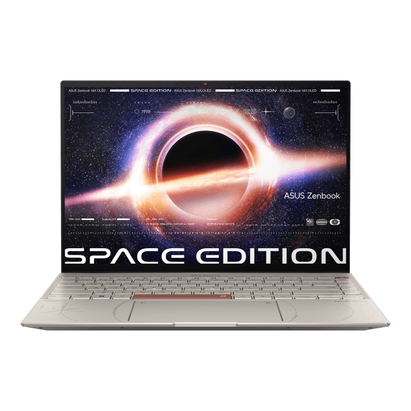 NB Asus 14 inch OLED Intel;Core i9 12900H; 2.5 GHz | 32 GB SSD 1 TB Wireless BT Tastatura iluminata | 720p HD cam 1.4 kg WIN 11 Pro Zero-G Titanium "UX5401ZAS-L7025X" (